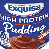 Beim EXQUISA High-Protein-Pudding Marken Produkt sparen