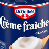 Beim DR. OETKER Crème fraîche Marken Produkt sparen