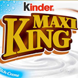 Beim KINDER Maxi King Marken Produkt sparen
