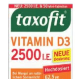Beim TAXOFIT Vitamin D3 2500 I.E. Marken Produkt sparen