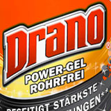 Beim DRANO Rohrfrei Marken Produkt sparen